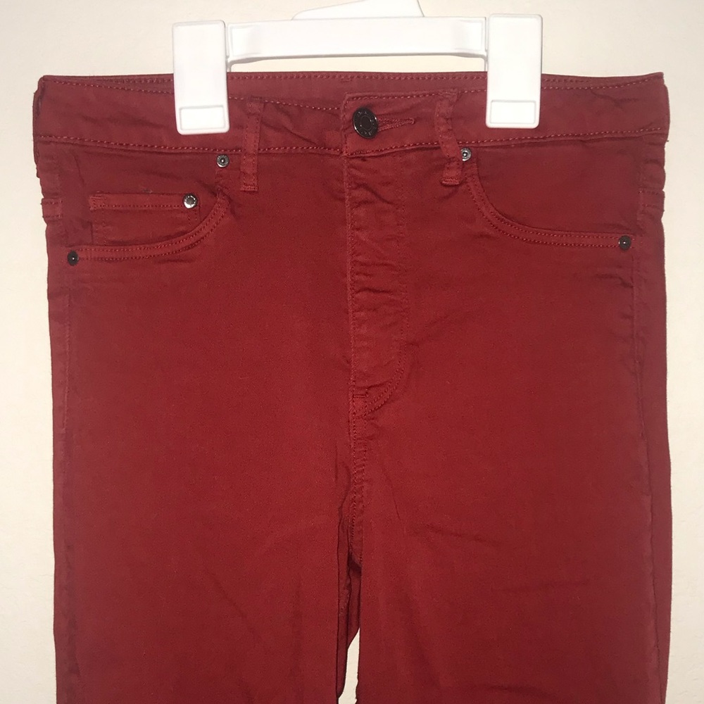 Red Skinny Jeans